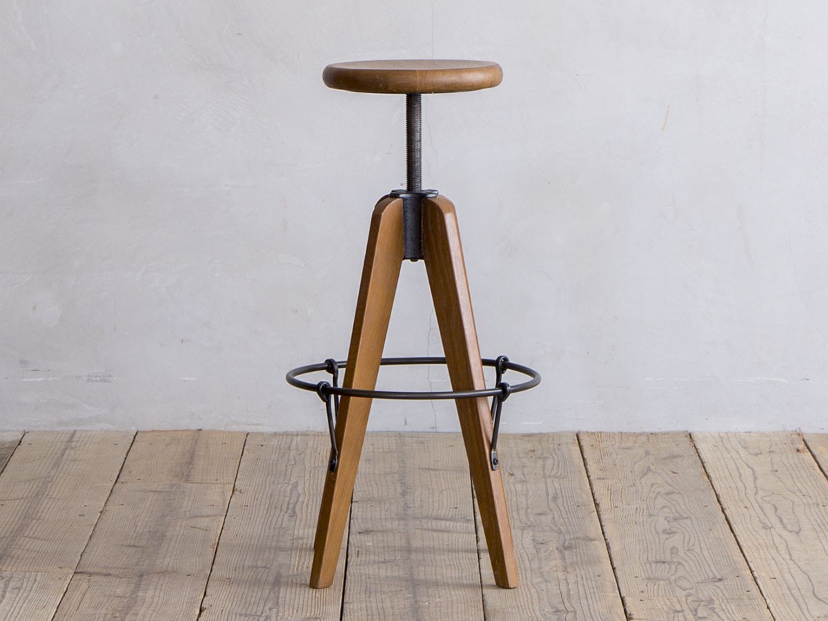 Knot antiques LIFT STOOL Hi / ノットアンティークス リフト スツール ハイ（ラバーウッド） （チェア・椅子 > カウンターチェア・バーチェア） 10