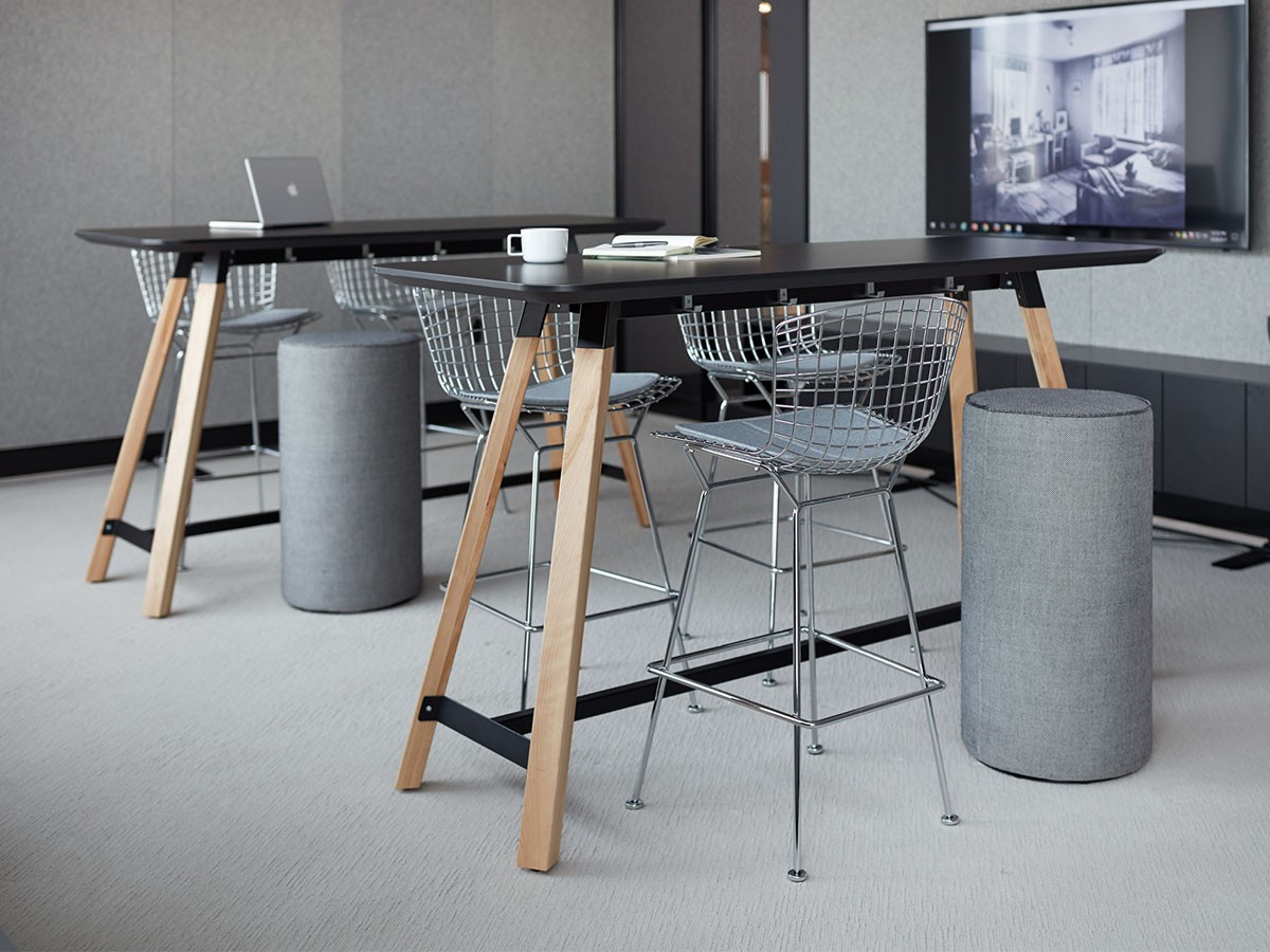 Knoll Office Rockwell Unscripted Tall Table / ノルオフィス ロックウェル アンスクリプテッド 
トールテーブル（メラミン天板） （テーブル > カウンターテーブル・バーテーブル） 6