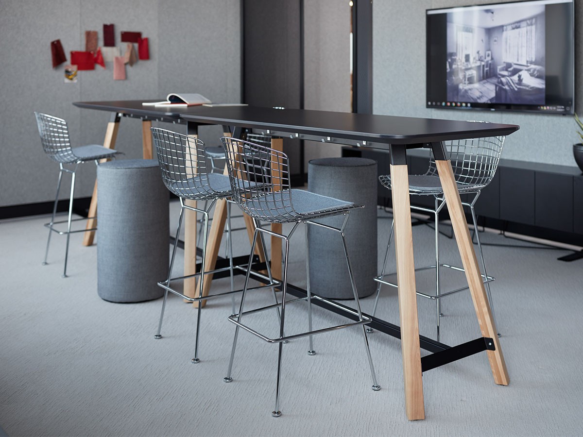 Knoll Office Rockwell Unscripted Tall Table / ノルオフィス ロックウェル アンスクリプテッド 
トールテーブル（メラミン天板） （テーブル > カウンターテーブル・バーテーブル） 5