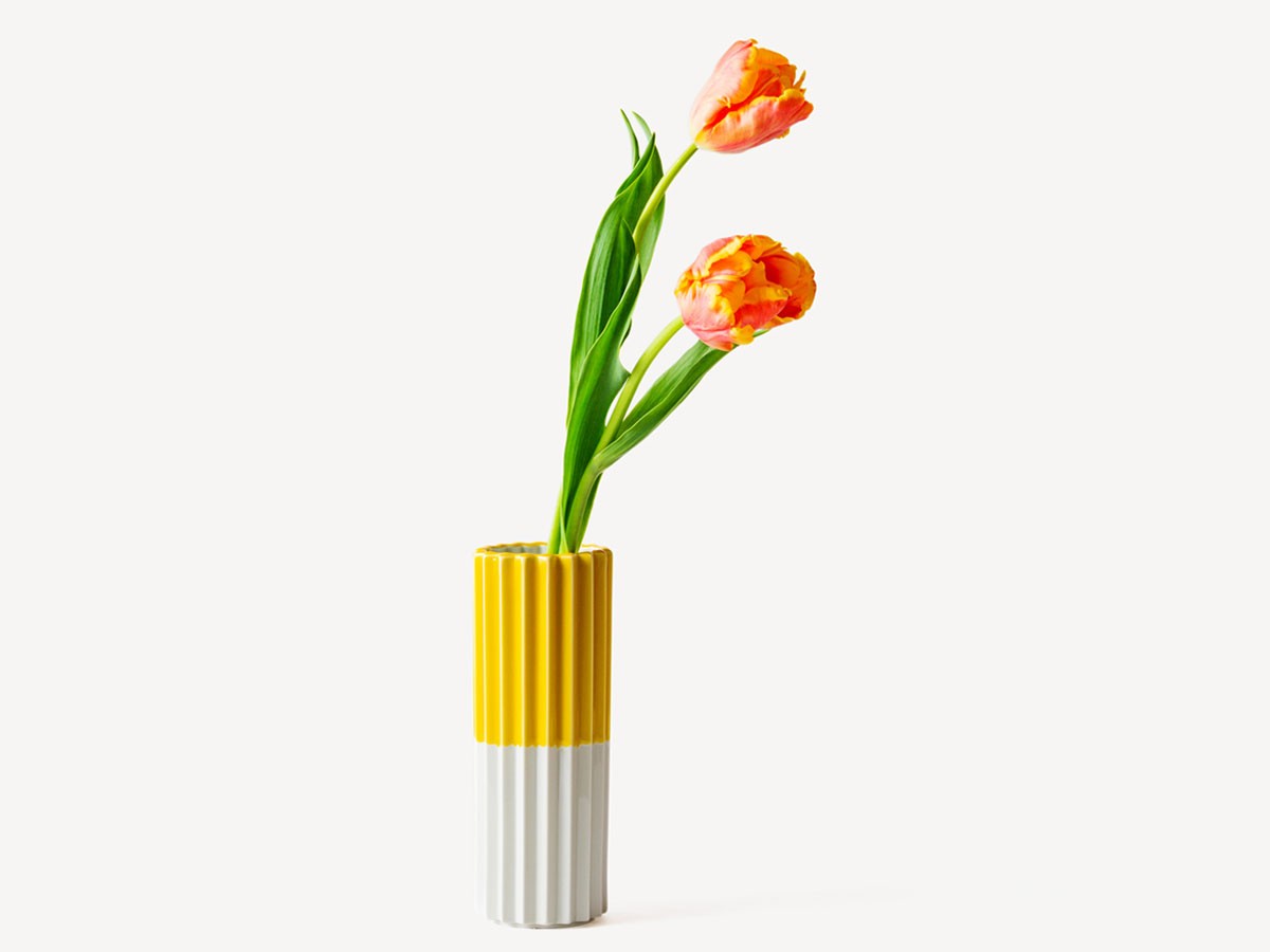Mustakivi PLEATS Flower Base / ムスタキビ プリーツ フラワーベース （花器・プランター・グリーン > 花瓶・フラワーベース） 11