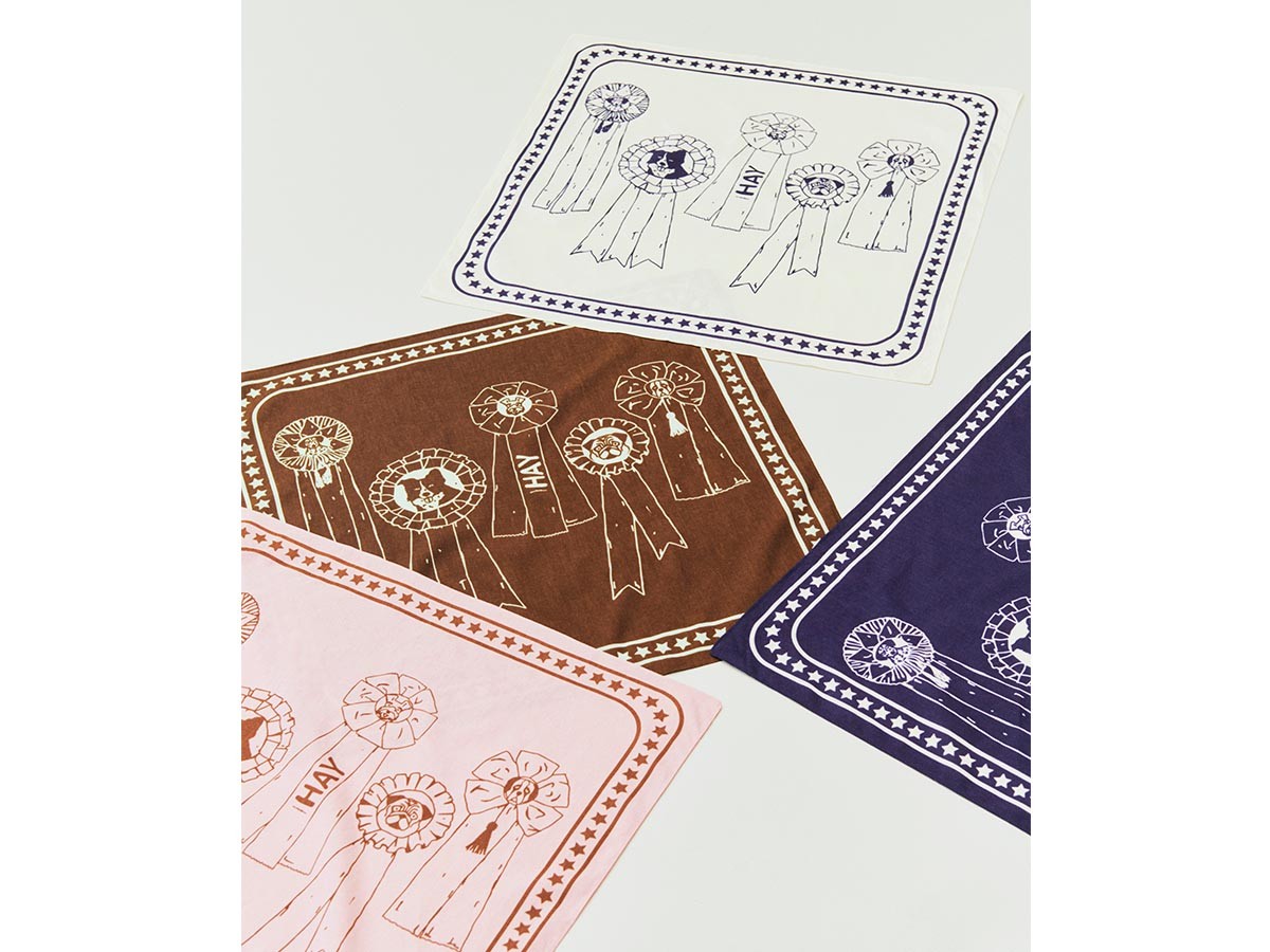 HAY HAY DOGS BY HOLLY GOLIGHTLY
DOGS SCARF / ヘイ ヘイ ドッグ コレクション
ドッグスカーフ （インテリア雑貨 > ペット用品） 21