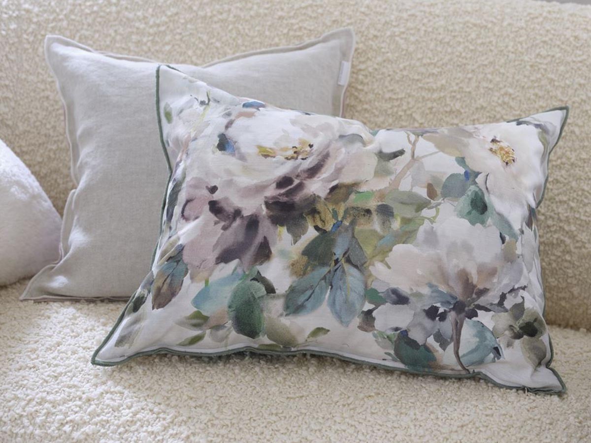 DESIGNERS GUILD Rose de Damas Cushion / デザイナーズギルド