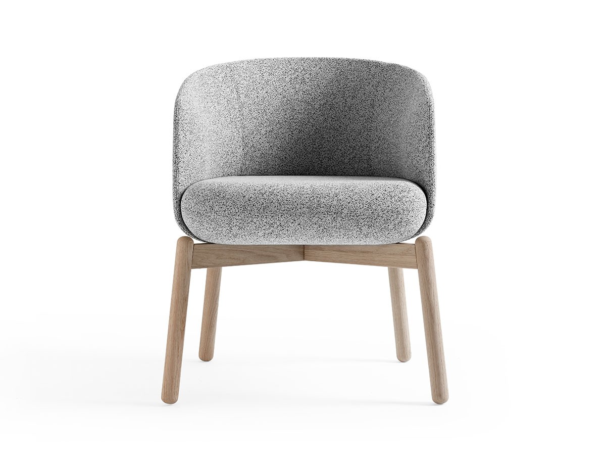+HALLE Nest Chair Oak / プラス ハレ ネスト チェア 木脚 （チェア・椅子 > ラウンジチェア） 2