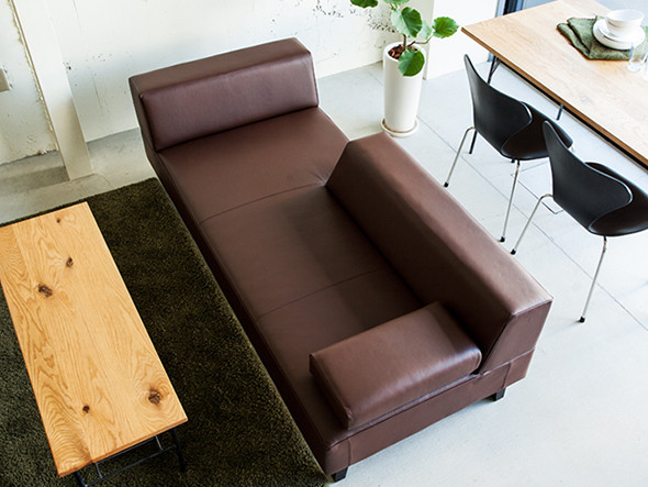 FLANNEL SOFA PIVO ONE ARM SOFA / フランネルソファ ピヴォ 3人掛け片 ...