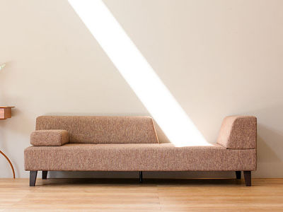 【美品】フランネル　ブリック　カウチソファ　シェーズロング フランネルソファ（FLANNEL SOFA） | インテリアショップvanilla
