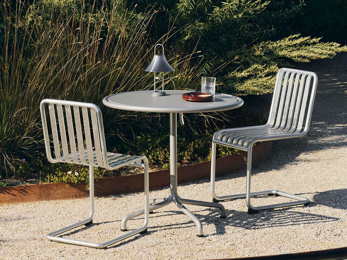 HAY PALISSADE CANTILEVER CHAIR HOT GALVANISED / ヘイ パリサード カンチレバー チェア ホットガルバナイズド （チェア・椅子 > ダイニングチェア） 2