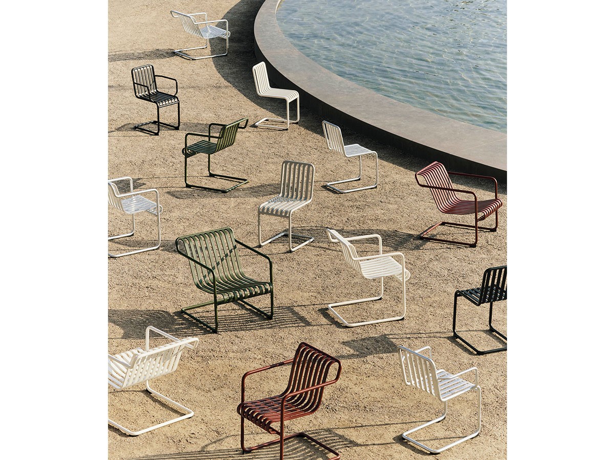 HAY PALISSADE CANTILEVER CHAIR HOT GALVANISED / ヘイ パリサード カンチレバー チェア ホットガルバナイズド （チェア・椅子 > ダイニングチェア） 16
