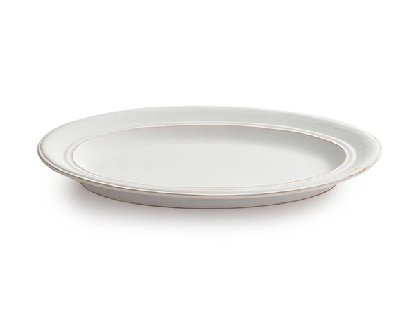 MISHIM POTTERY CREATION StiLL oval plate / ミシンポタリークリエイション スティル オーバルプレート（胡粉） （食器・テーブルウェア > 皿・プレート） 3