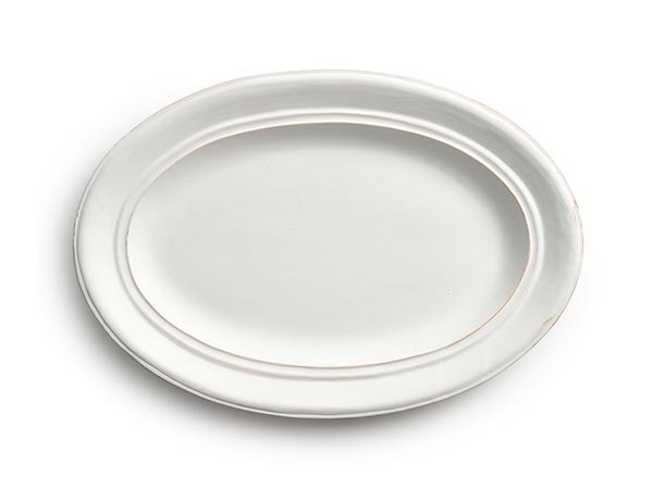 MISHIM POTTERY CREATION StiLL oval plate / ミシンポタリークリエイション スティル オーバルプレート（胡粉） （食器・テーブルウェア > 皿・プレート） 4