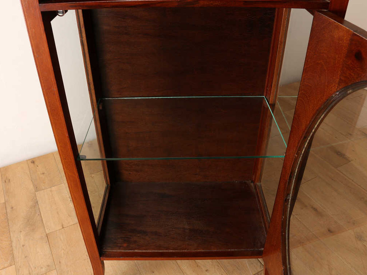 Lloyd's Antiques Real Antique 
Mirrorback Display Cabinet / ロイズ・アンティークス イギリスアンティーク家具
ミラーバック ディスプレイキャビネット （収納家具 > キャビネット） 8