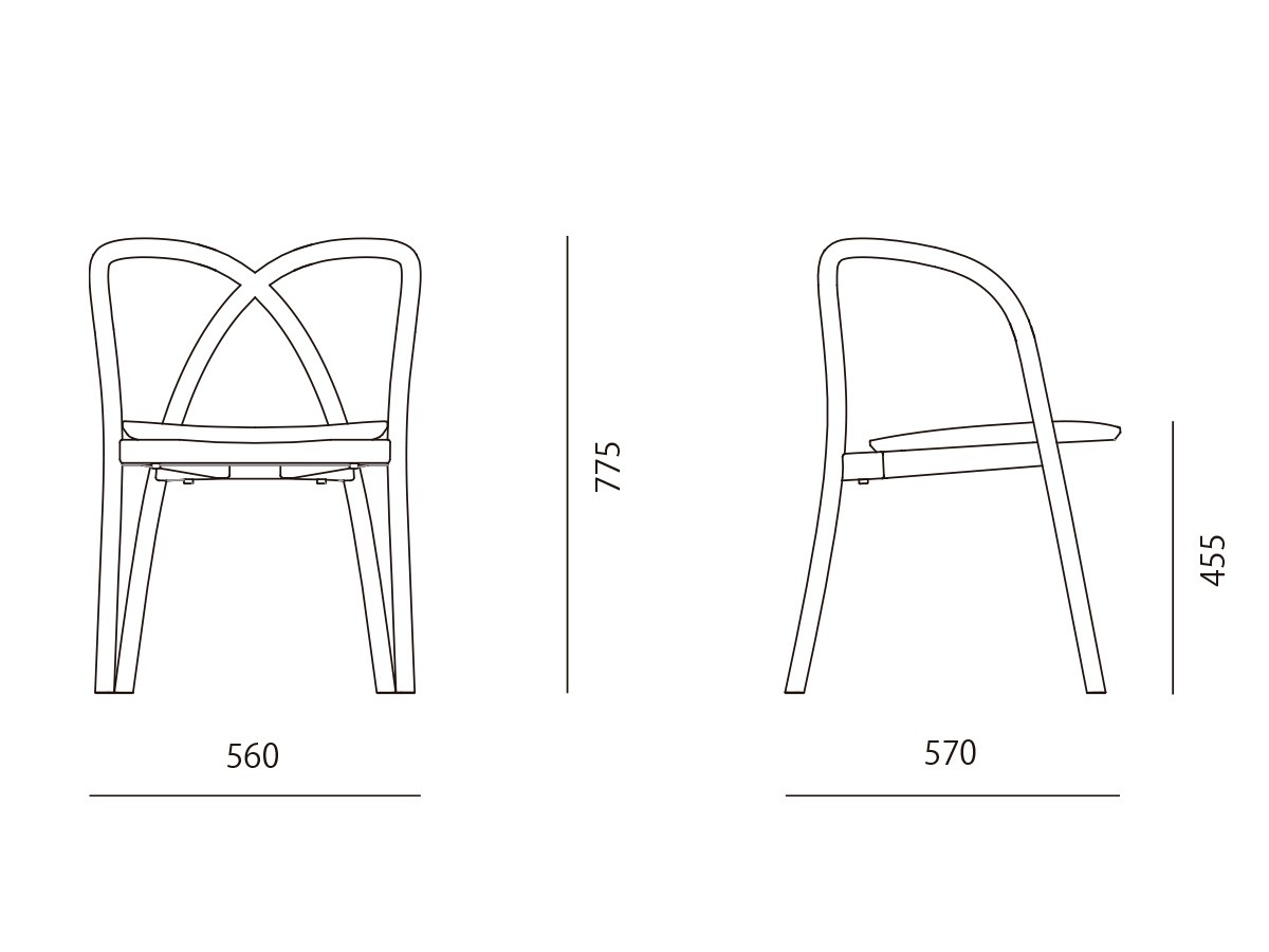 Stellar Works Ming Aluminium Chair / ステラワークス ミン