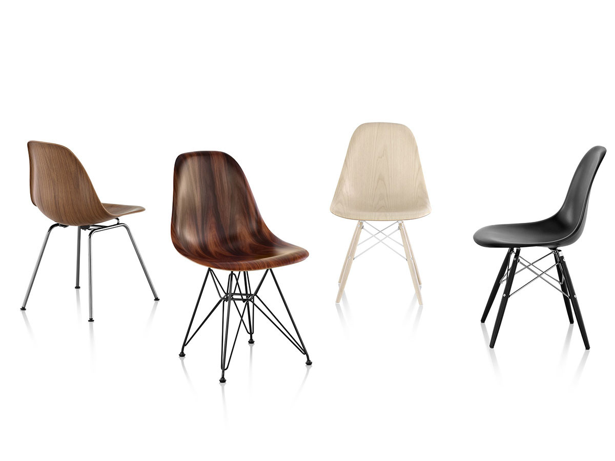 Herman Miller Eames Molded Plastic Side Shell Chair / ハーマンミラー イームズ プラスチックサイドシェルチェア
ダウェルベース エボニー脚 DSW. BK EN / DSW. 91 EN / DSW. 47 EN （チェア・椅子 > ダイニングチェア） 4