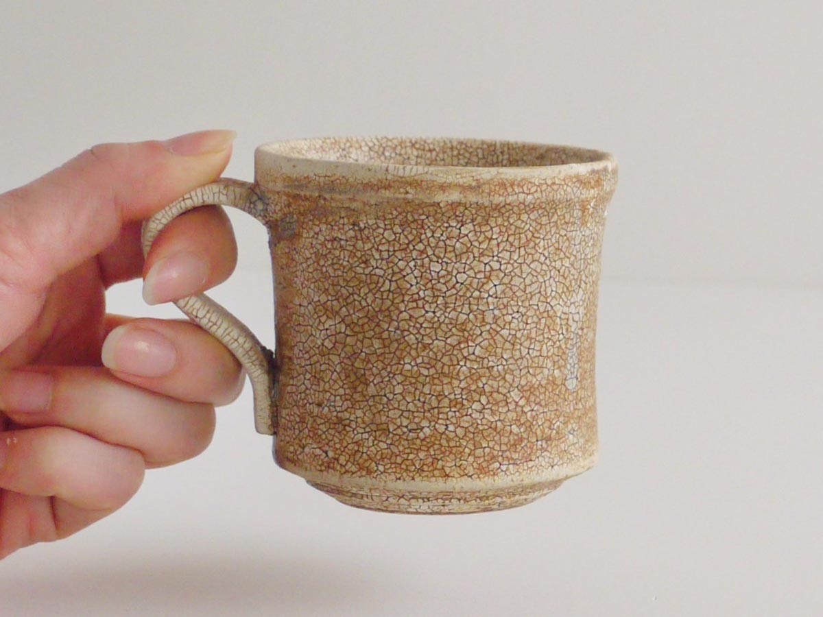 MISHIM POTTERY CREATION fractal mug sabi / ミシンポタリークリエイション フラクタル マグ（サビ） （食器・テーブルウェア > マグカップ） 2