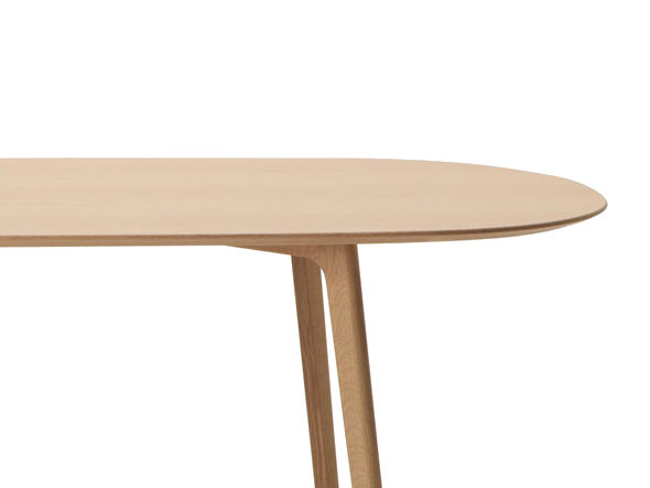 Roundish Dining Table / ラウンディッシュ ダイニングテーブル 幅240cm（ビーチ） （テーブル > ダイニングテーブル） 2
