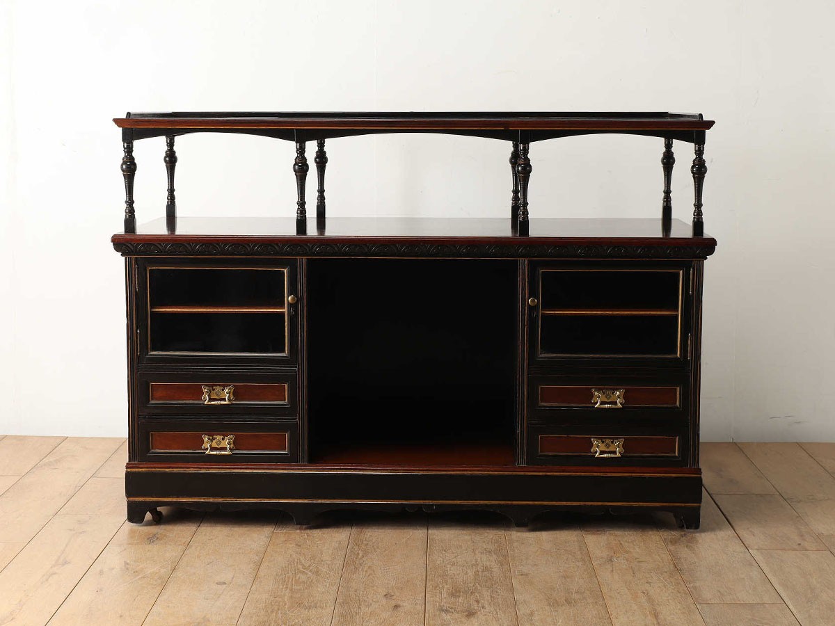 Lloyd's Antiques Real Antique 
Counter Sideboard / ロイズ・アンティークス 英国アンティーク家具
カウンター サイドボード （収納家具 > サイドボード・リビングボード） 2