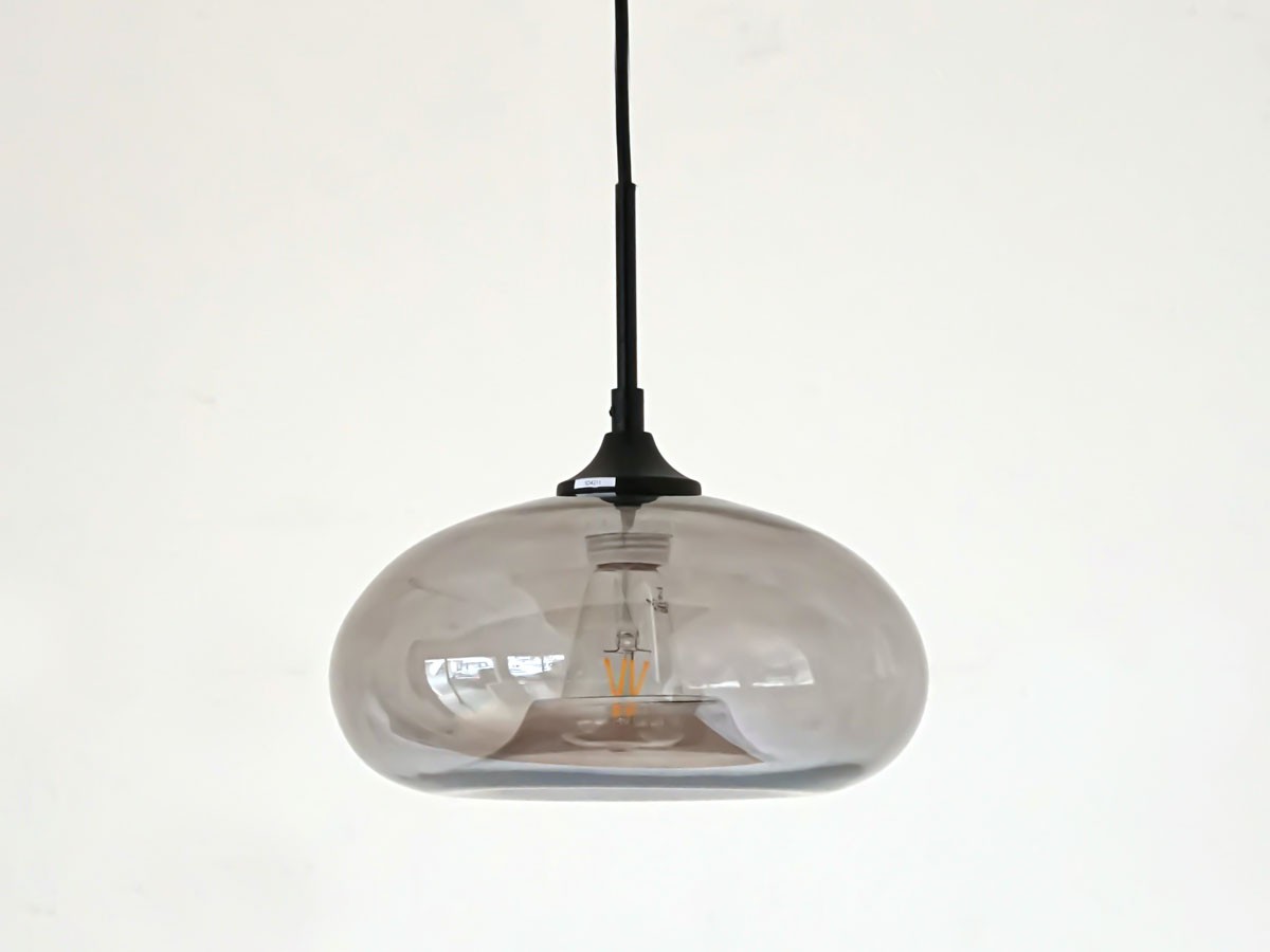 Gray Glass Pendant Light Shade / グレー グラスペンダントシェード ディスク （ライト・照明 > ペンダントライト） 23