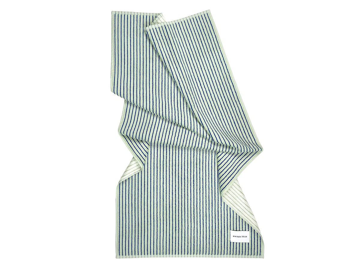MAISON DEUX&nbsp;Dual Stripe Bath Towel