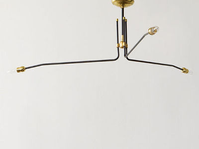 ACME Furniture アクメファニチャー SOLID BRASS LAMP 9ARM