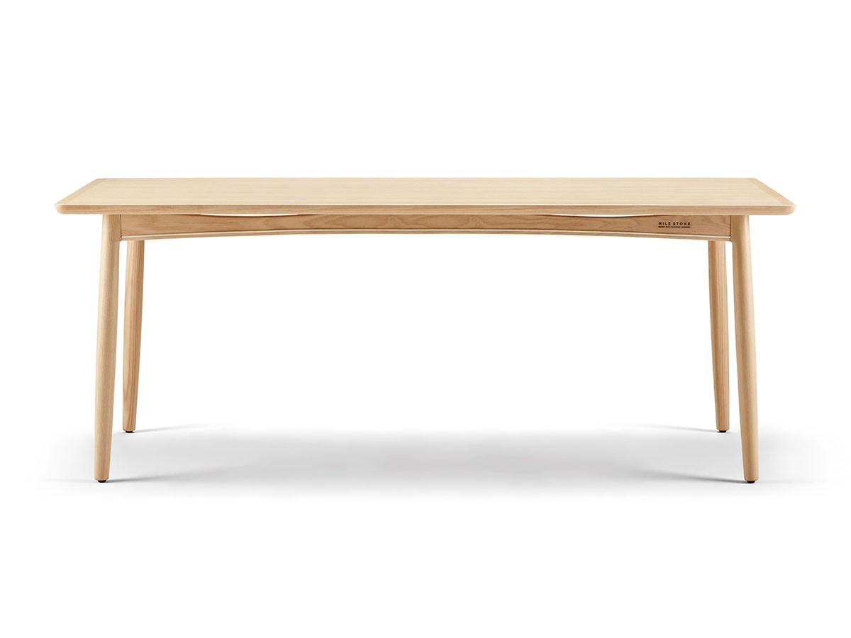 MILE STONE DINING TABLE / マイルストーン ダイニングテーブル 幅180cm（ホワイトアッシュ天板） （テーブル > ダイニングテーブル） 2