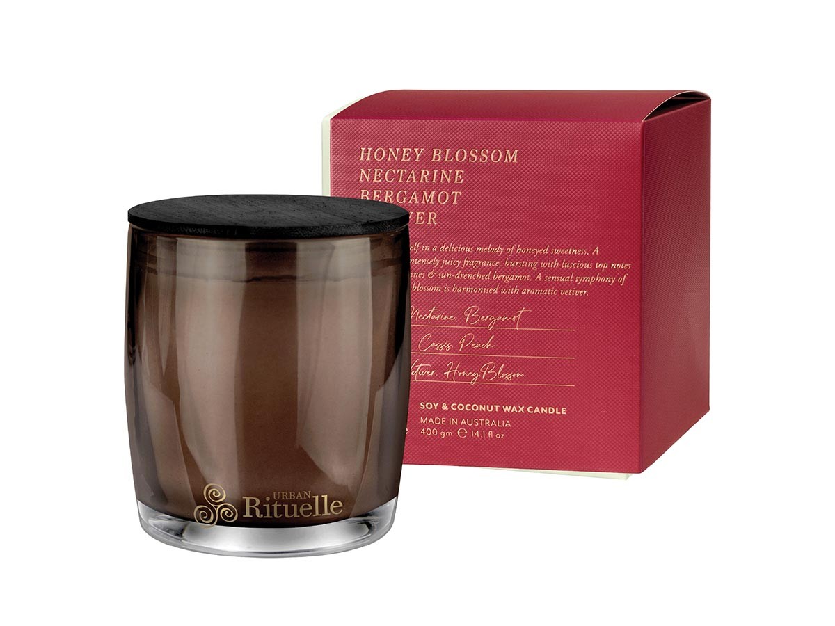 Urban Rituelle APOTHECA
SOY WAX CANDLE
HONEY BLOSSOM / アーバンリチュエル アポセカ ソイワックスキャンドル 400g（ハニーブロッサム） （雑貨・その他インテリア家具 > ディフューザー・キャンドル） 1