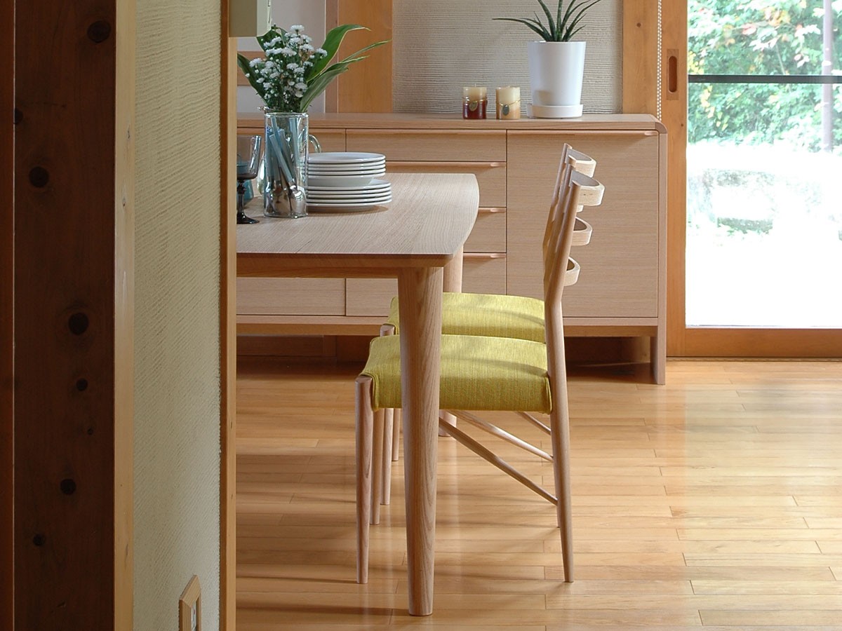 日進木工 GROW Four-leg Table / にっしんもっこう グロウ 4本脚テーブル （テーブル > ダイニングテーブル） 9