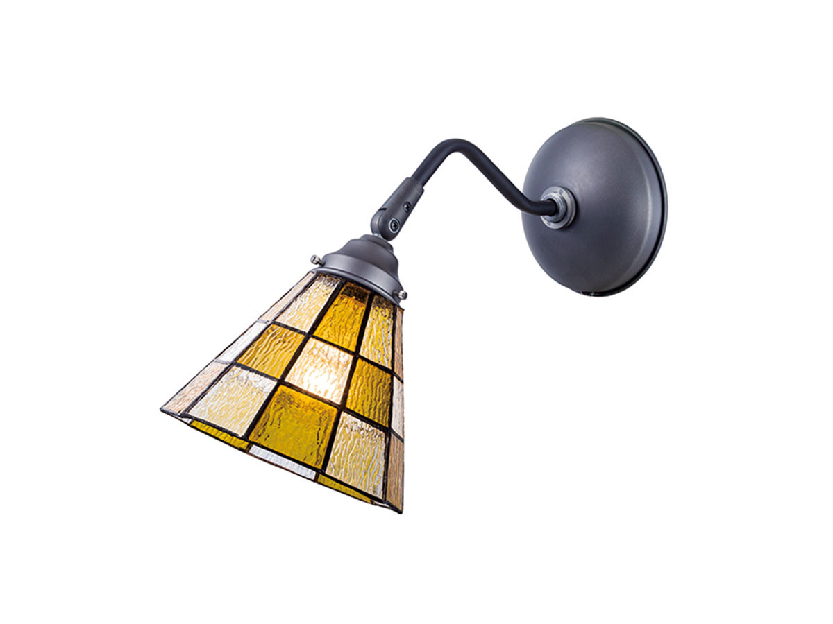 CUSTOM SERIES
Basic Long Wall Lamp S × Stained Glass Checker / カスタムシリーズ
ベーシックロングウォールランプ S × ステンドグラス（チェッカー） （ライト・照明 > ブラケットライト・壁掛け照明） 1