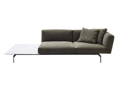 Knoll Piero Lissoni, Avio Sofa System / ノル ピエロ リッソーニ, アヴィオソファシステム  2シートソファ（テーブル付）