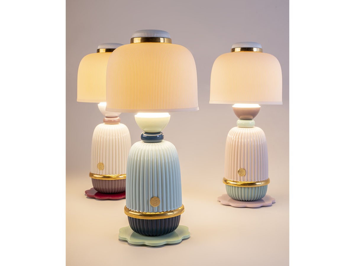 LLADRO Kokeshi Lamp / リヤドロ コケシ ランプ （ライト・照明 > テーブルランプ） 7