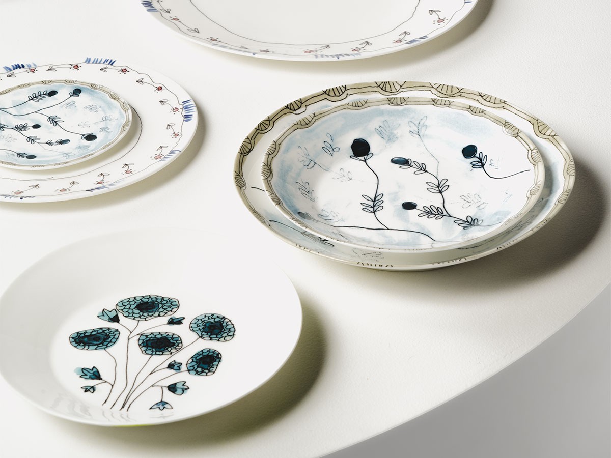 MIDNIGHT FLOWERS by MARNI
Deep Plate S Anemone Vaniglia / ミッドナイトフラワーズ バイ マルニ
ディーププレート S アネモネバニラ 18cm （食器・テーブルウェア > お椀・ボウル） 5