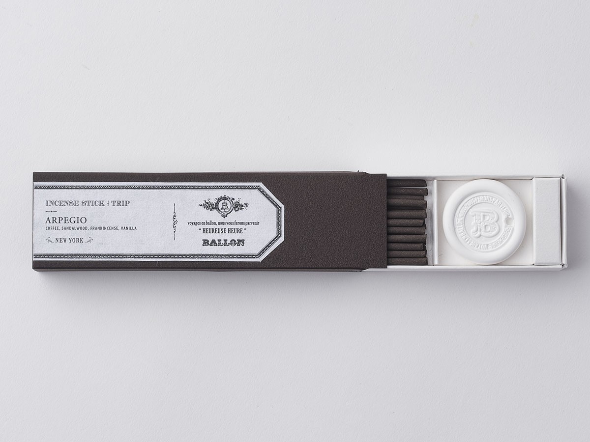 BALLON STICK INCENSE
ARPEGIO - NEW YORK / バロン スティック インセンス
アルペジオ - ニューヨーク （インテリア雑貨 > ルームフレグランス） 7