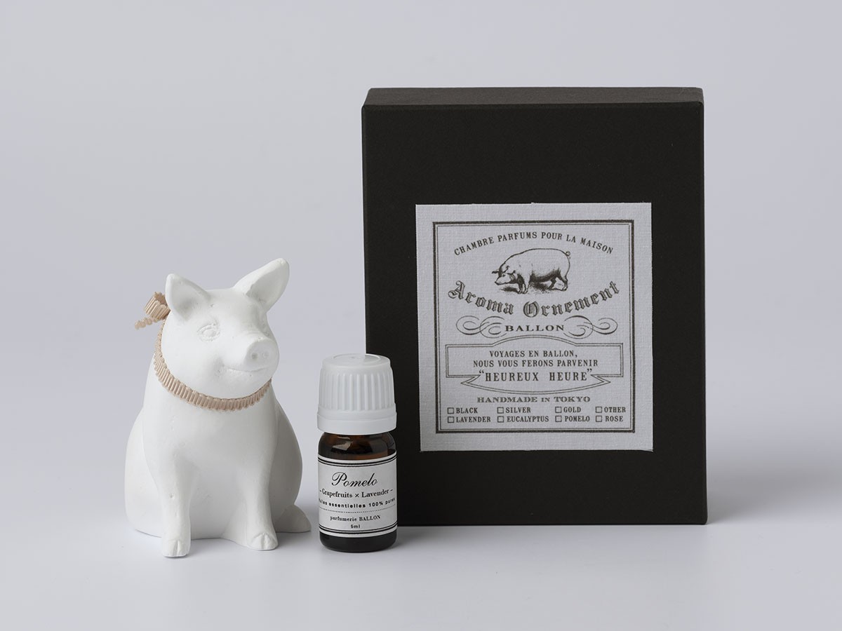 BALLON AROMA ORNAMENT
Little Pig / バロン アロマオーナメント
リトルピッグ （インテリア雑貨 > ルームフレグランス） 2