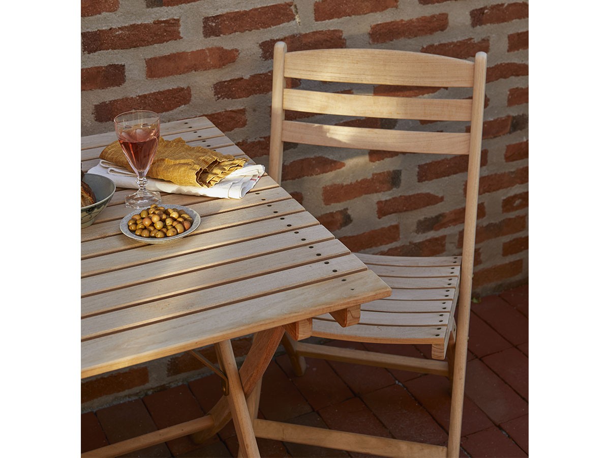 FRITZ HANSEN Selandia table 75 / フリッツ・ハンセン セランディア テーブル 幅75cm （ガーデンファニチャー・屋外家具 > ガーデンテーブル・アウトドアテーブル） 3