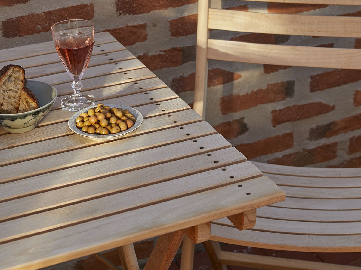 FRITZ HANSEN Selandia table 75 / フリッツ・ハンセン セランディア テーブル 幅75cm （ガーデンファニチャー・屋外家具 > ガーデンテーブル・アウトドアテーブル） 4