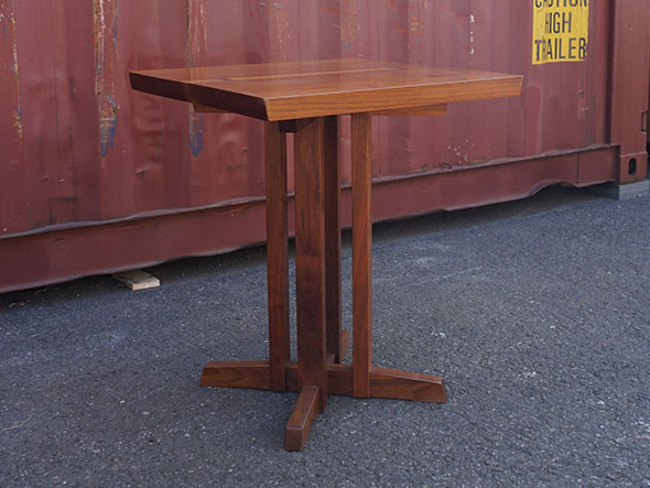 RE : Store Fixture UNITED ARROWS LTD. Solid Wood Square Table / リ ストア フィクスチャー ユナイテッドアローズ ソリッドウッド スクエアテーブル （テーブル > カフェテーブル） 2