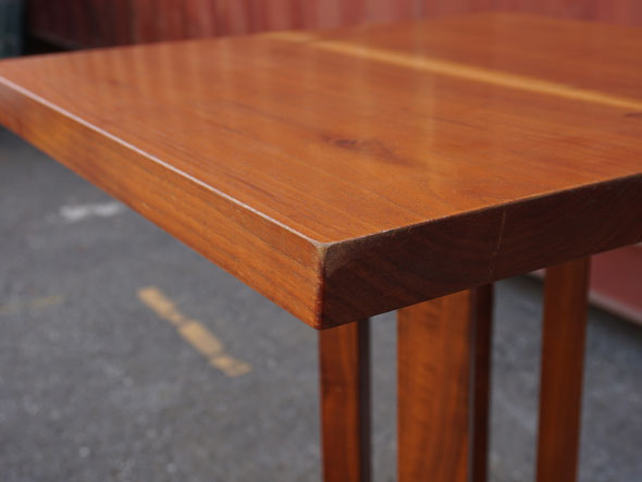 RE : Store Fixture UNITED ARROWS LTD. Solid Wood Square Table / リ ストア フィクスチャー ユナイテッドアローズ ソリッドウッド スクエアテーブル （テーブル > カフェテーブル） 9