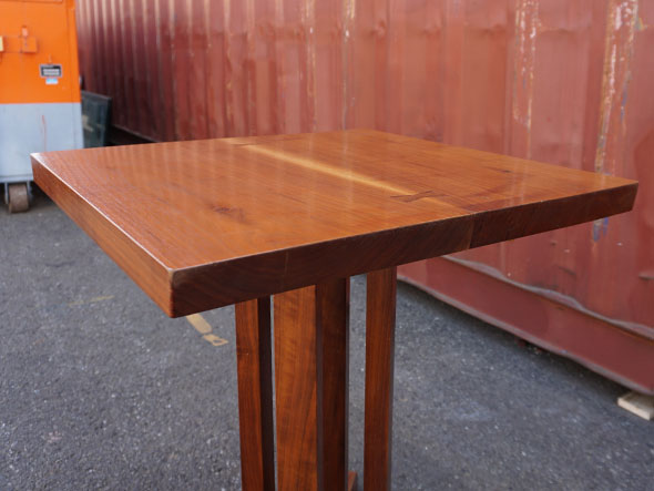RE : Store Fixture UNITED ARROWS LTD. Solid Wood Square Table / リ ストア フィクスチャー ユナイテッドアローズ ソリッドウッド スクエアテーブル （テーブル > カフェテーブル） 5
