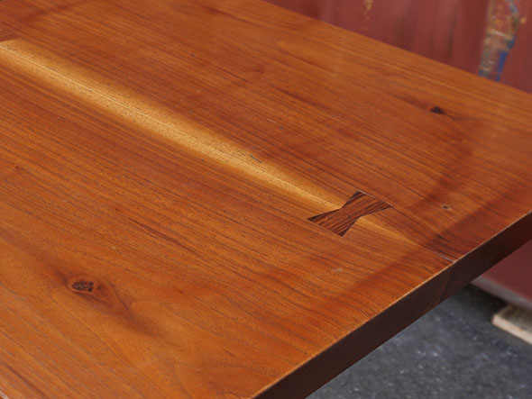 RE : Store Fixture UNITED ARROWS LTD. Solid Wood Square Table / リ ストア フィクスチャー ユナイテッドアローズ ソリッドウッド スクエアテーブル （テーブル > カフェテーブル） 8