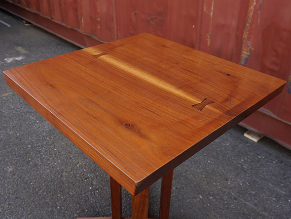 RE : Store Fixture UNITED ARROWS LTD. Solid Wood Square Table / リ ストア フィクスチャー ユナイテッドアローズ ソリッドウッド スクエアテーブル （テーブル > カフェテーブル） 6