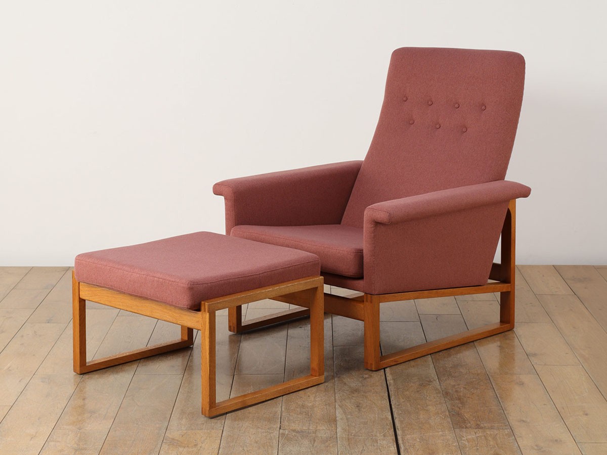 Real Antique 
Borge Mogensen Easy Chair & Ottoman