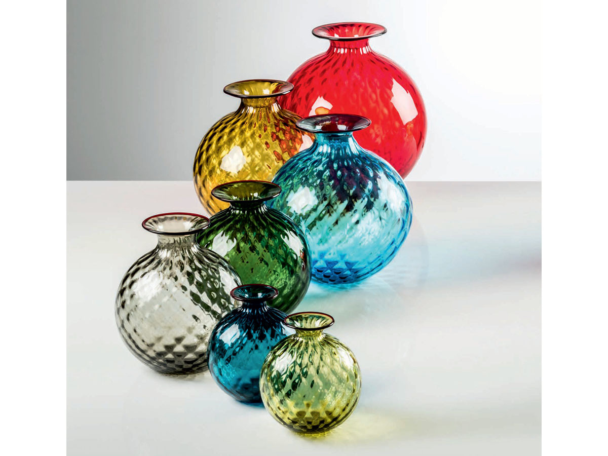 VENINI MONOFIORI BALLOTON / ヴェニーニ モノフィオーリ バロトン 100.14 （花器・プランター・グリーン > 花瓶・フラワーベース） 13