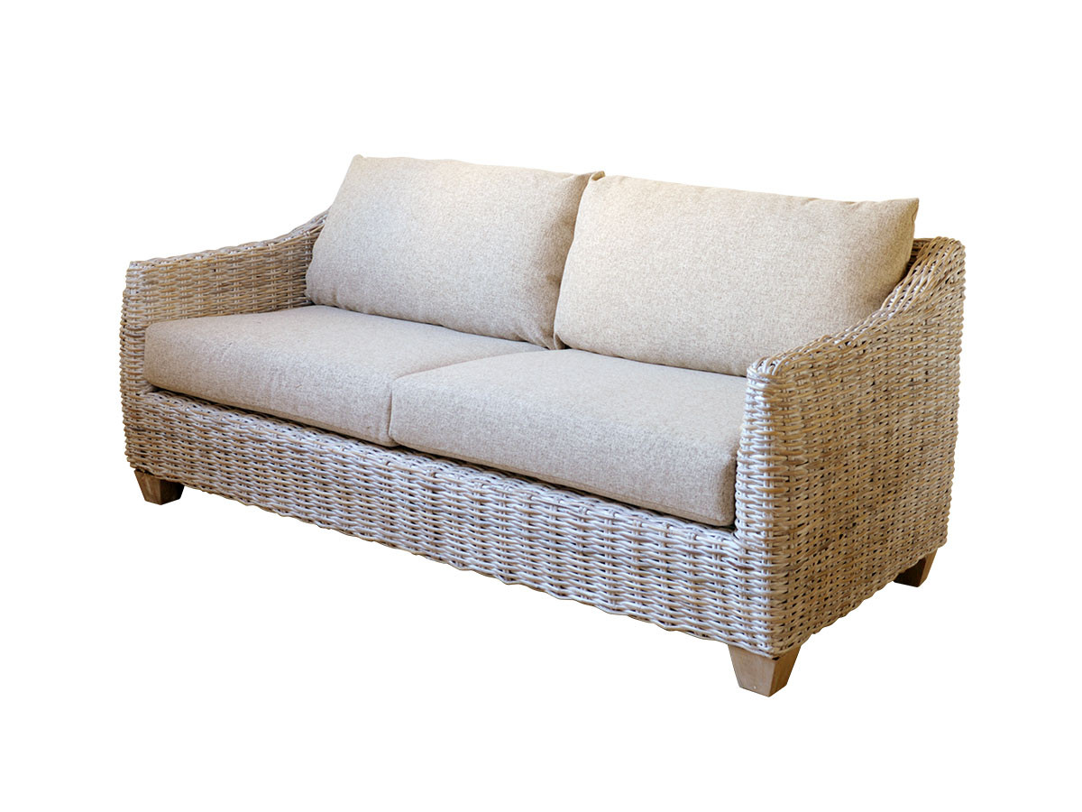 KAJA LaMer Rattan Sofa / カジャ ラメール ラタンソファ 3人掛け