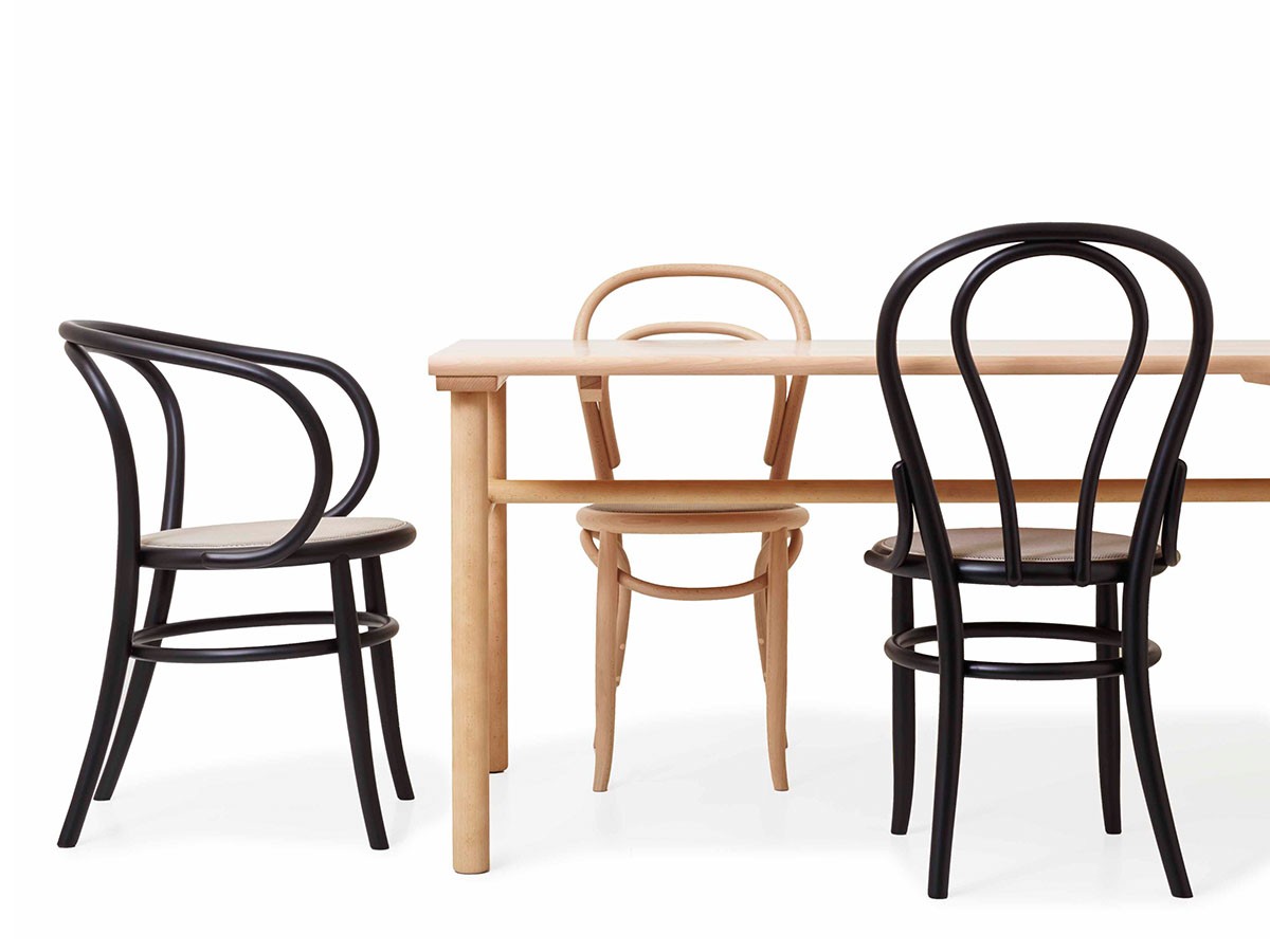 CAFÉ side chair / カフェ サイドチェア PM210（ラタン座） （チェア・椅子 > ダイニングチェア） 3