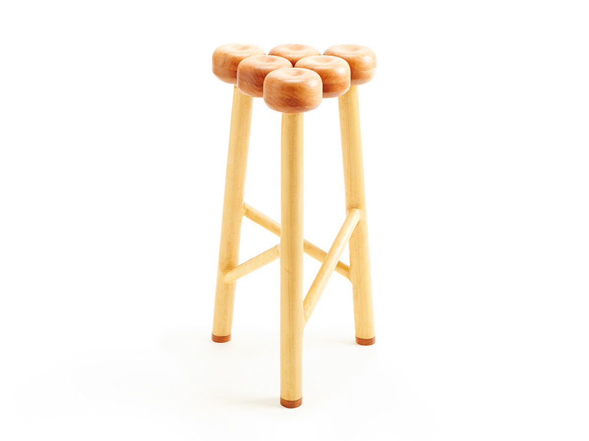 木村木品製作所 APPLE STOOL / きむらもくひんせいさくしょ りんごスツール 大 （チェア・椅子 > カウンターチェア・バーチェア） 3