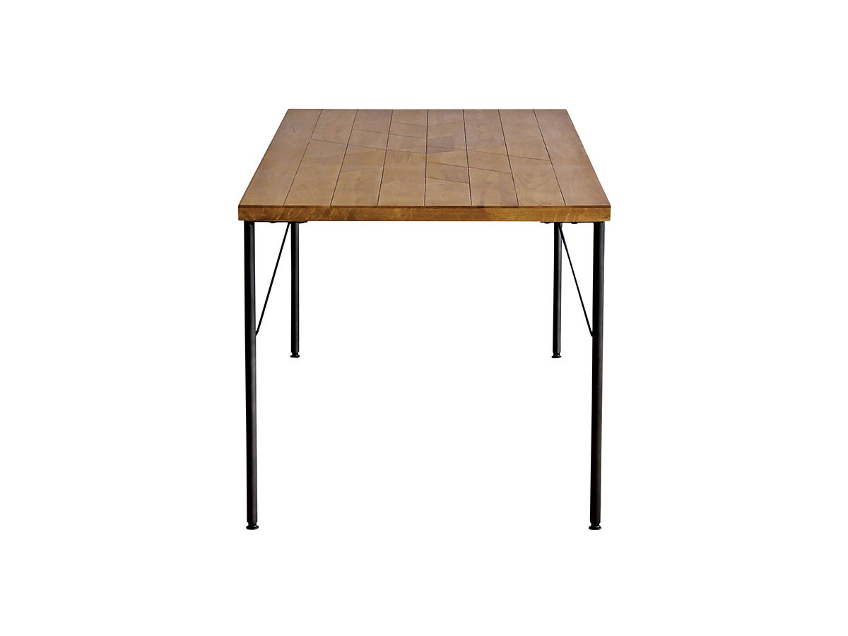 Knot antiques GYPSY DINING TABLE / ノットアンティークス ジプシー ダイニングテーブル
オルテガ柄天板 + No.2脚（スチール丸脚） （テーブル > ダイニングテーブル） 15