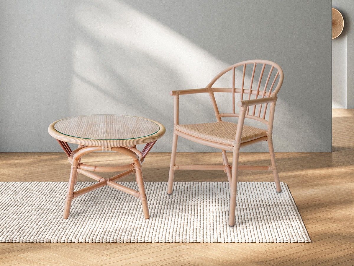 SHIKADA SHITSURAI RATTAN Natural Rattan Series
Dining Chair / シカダ シツライ ラタン ナチュラルラタンシリーズ
ダイニングチェア SDC02PNA アウトドア （チェア・椅子 > ダイニングチェア） 2