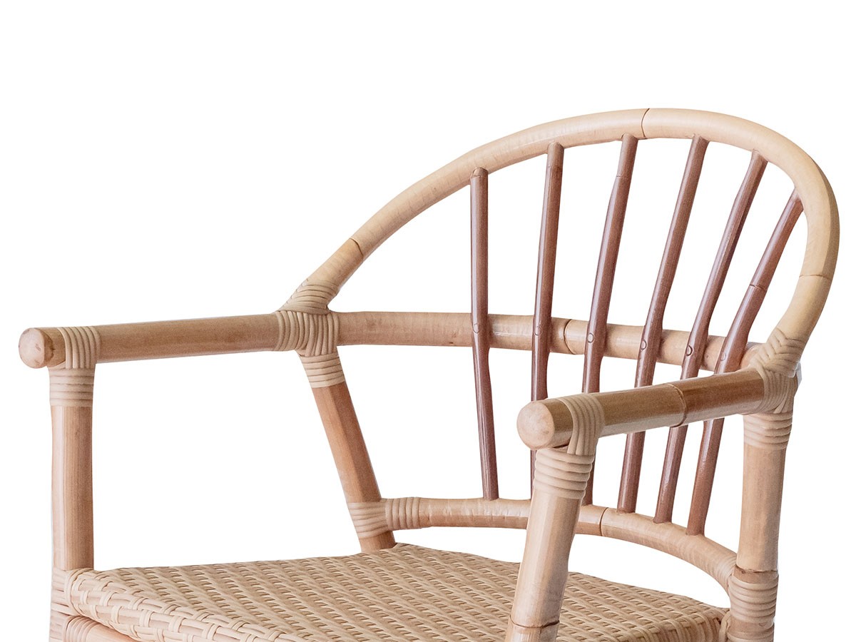 SHIKADA SHITSURAI RATTAN Natural Rattan Series
Dining Chair / シカダ シツライ ラタン ナチュラルラタンシリーズ
ダイニングチェア SDC02PNA アウトドア （チェア・椅子 > ダイニングチェア） 6