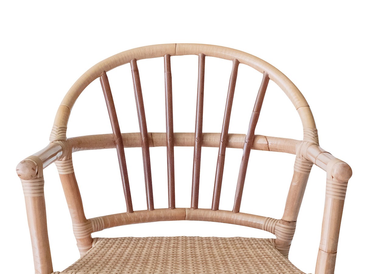 SHIKADA SHITSURAI RATTAN Natural Rattan Series
Dining Chair / シカダ シツライ ラタン ナチュラルラタンシリーズ
ダイニングチェア SDC02PNA アウトドア （チェア・椅子 > ダイニングチェア） 7