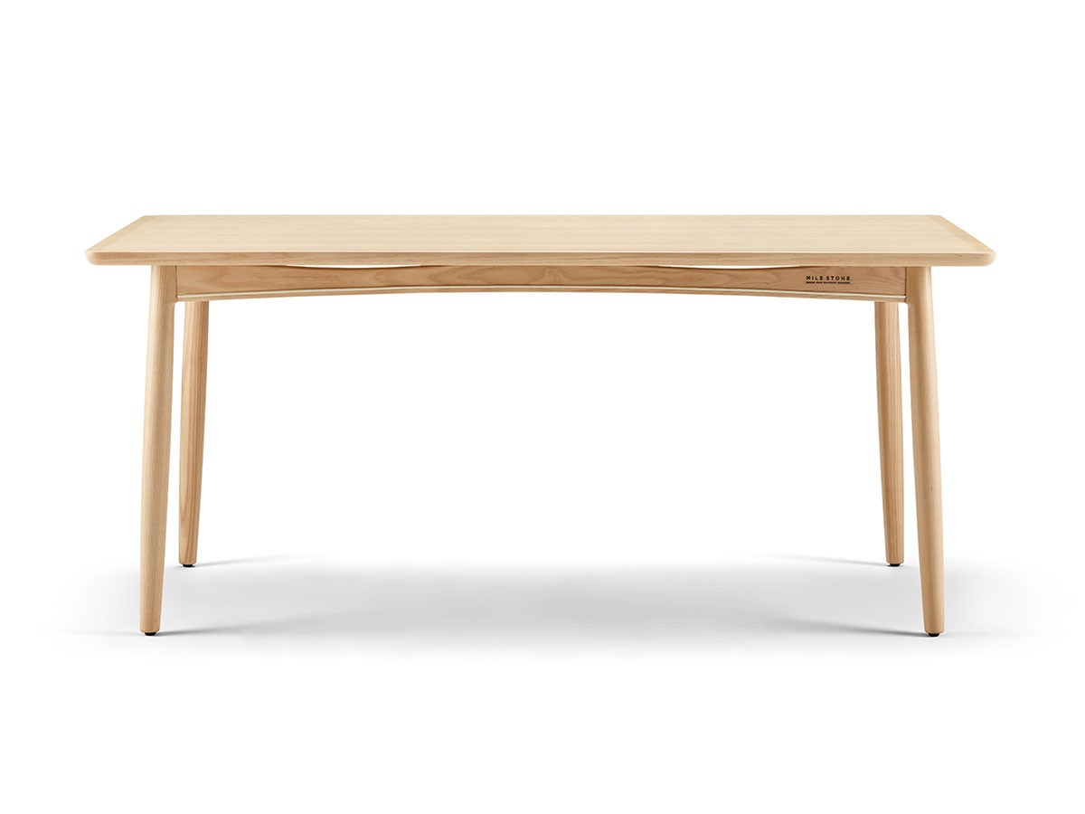 MILE STONE DINING TABLE / マイルストーン ダイニングテーブル 幅160cm（ホワイトアッシュ天板） （テーブル > ダイニングテーブル） 1