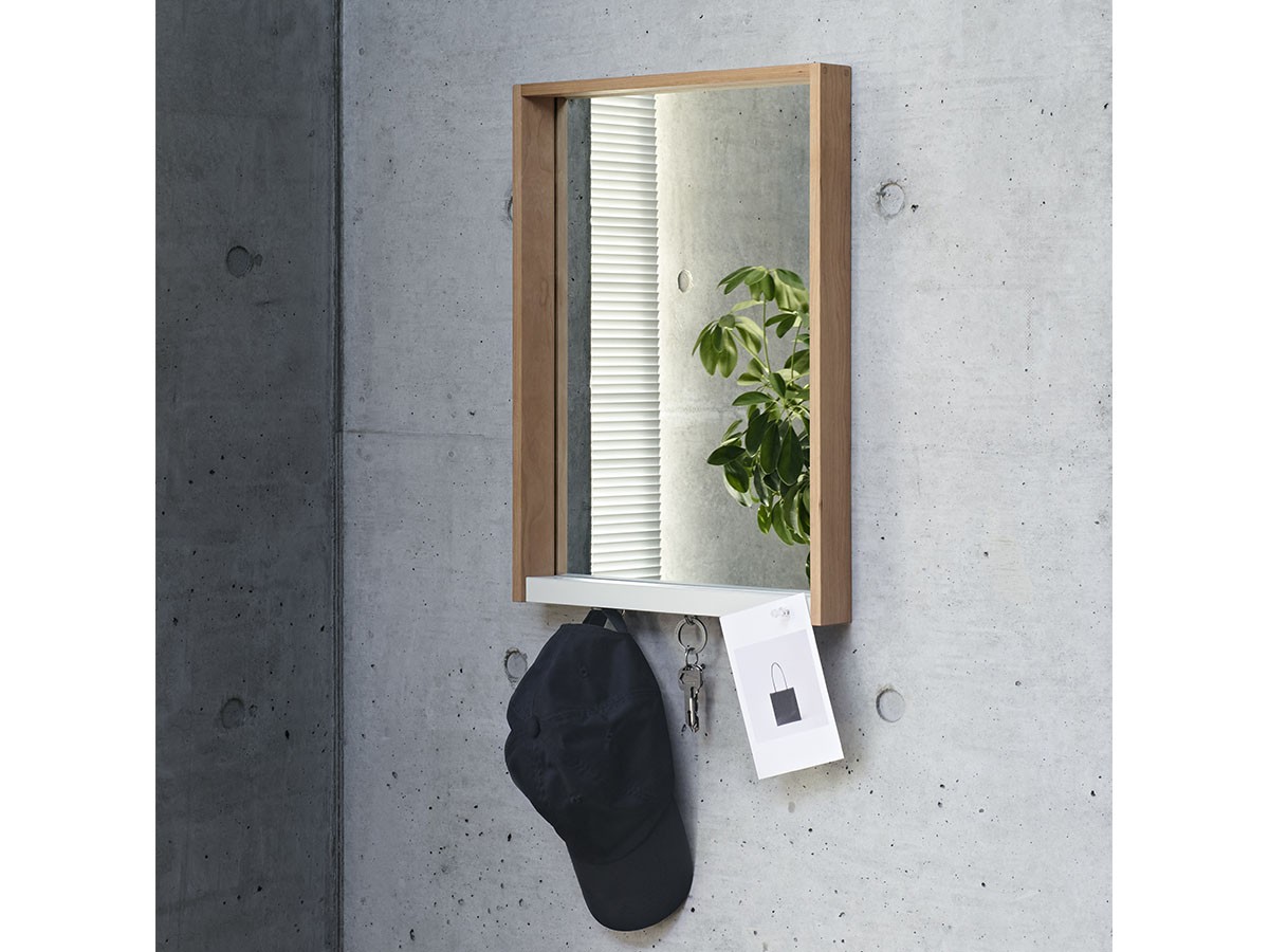 Fulcrum Trim Mirror / フルクラム トリムミラー H50（チェリー） （ミラー・ドレッサー > 壁掛けミラー・壁掛け鏡） 3