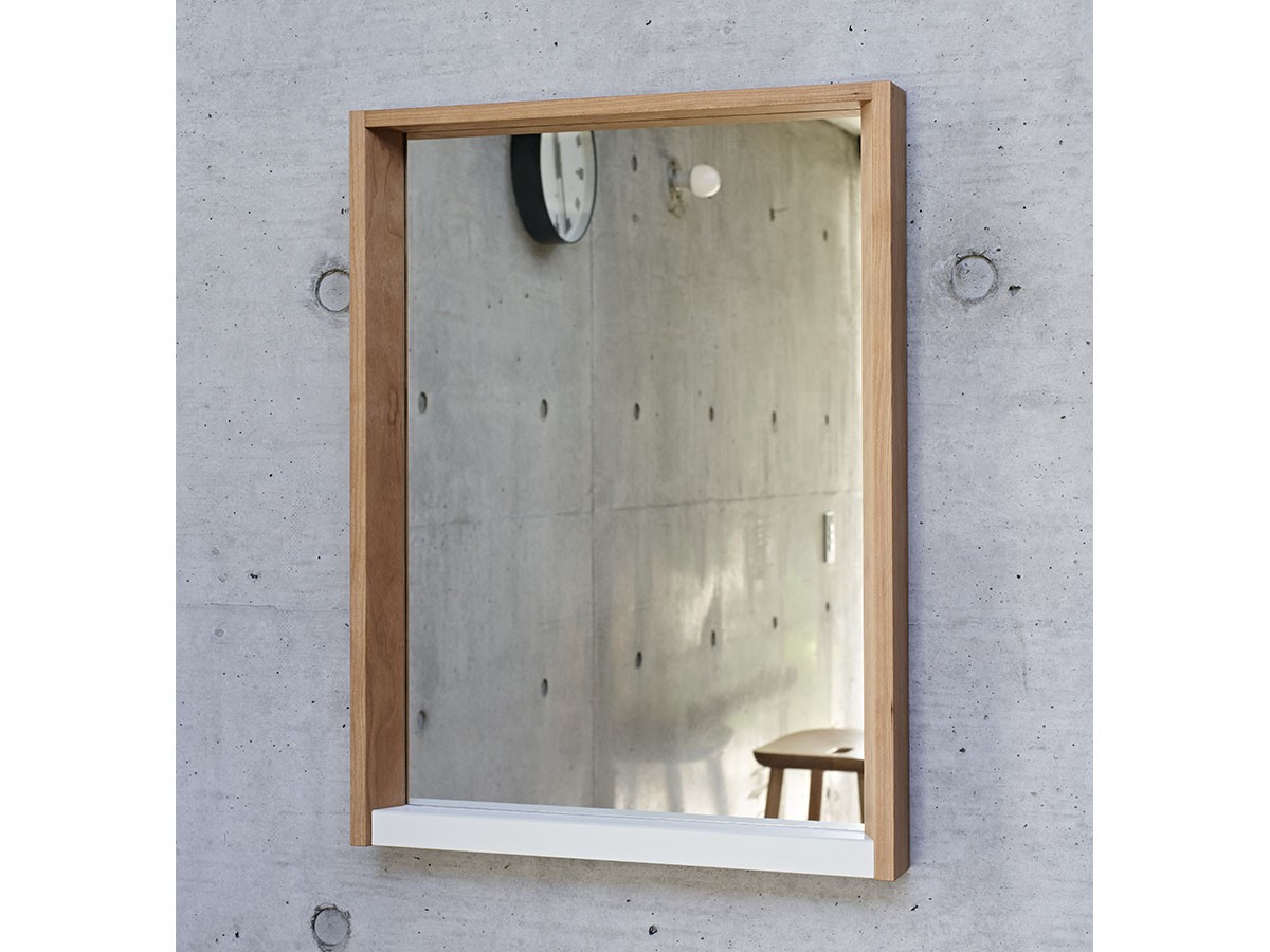 Fulcrum Trim Mirror / フルクラム トリムミラー H50（チェリー） （ミラー・ドレッサー > 壁掛けミラー・壁掛け鏡） 5